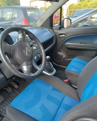 Opel Agila cena 11950 przebieg: 145000, rok produkcji 2009 z Olsztyn małe 22